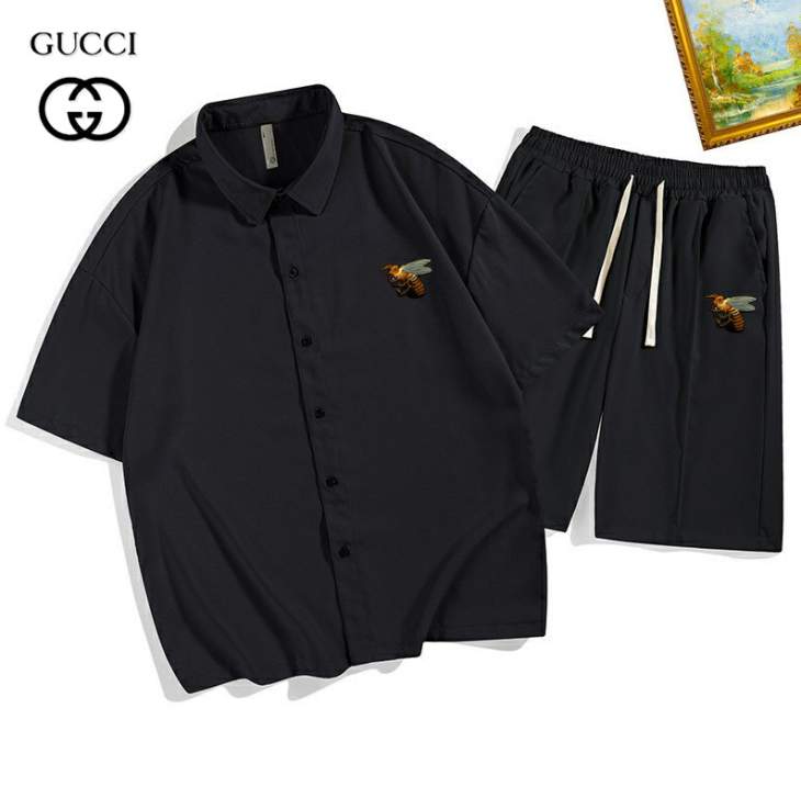 Picture of Gucci Shirt Pant Suits _SKUGucciM-3XL25tx2121770